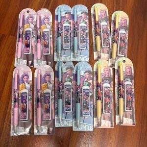 12 Kpop demon Hunter mechanical pencils sets